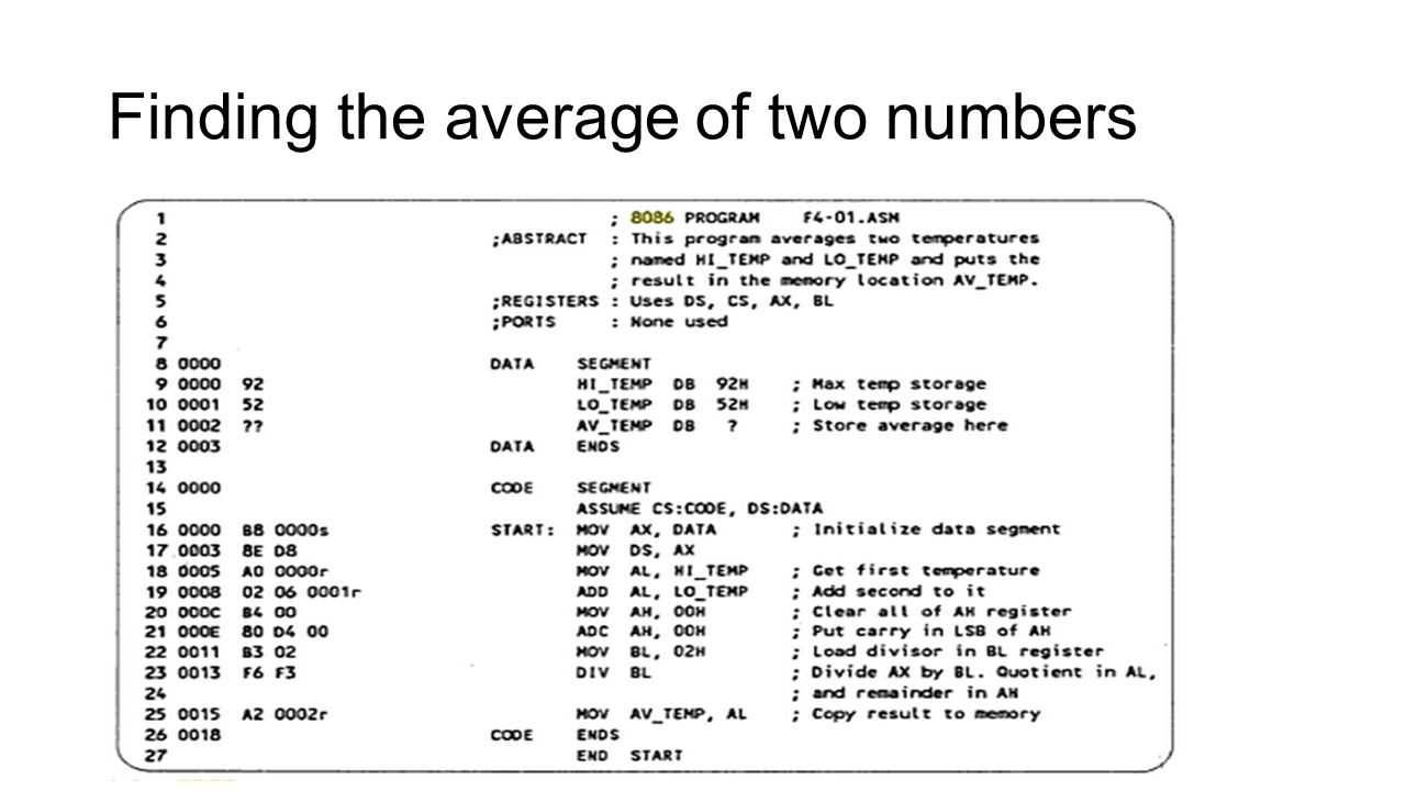 write a 8086 assembly language program which subtract two ascii numbers